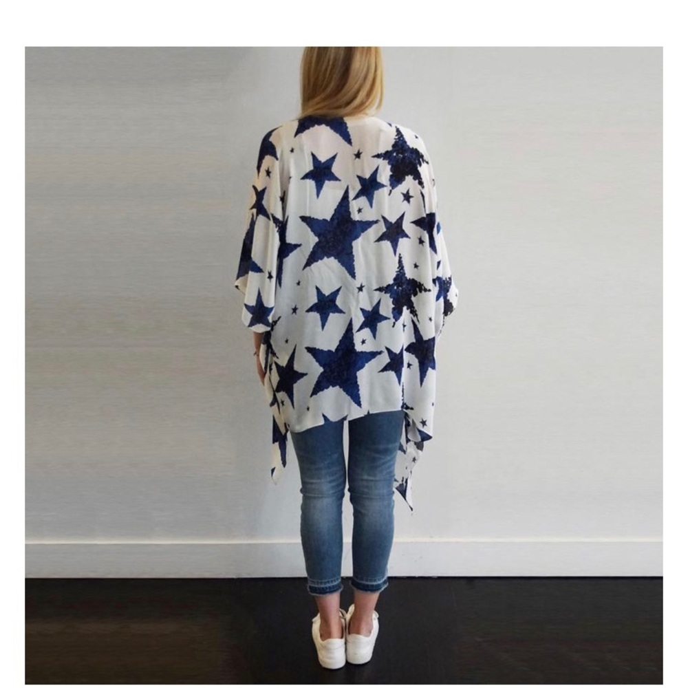 Nicole Miller 🇺🇸 Kimono Wrap - Picture 4 of 6